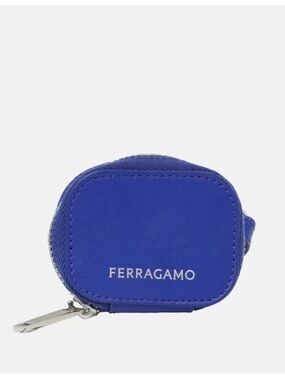 Salvatore Ferragamo leather Coin purse blue
